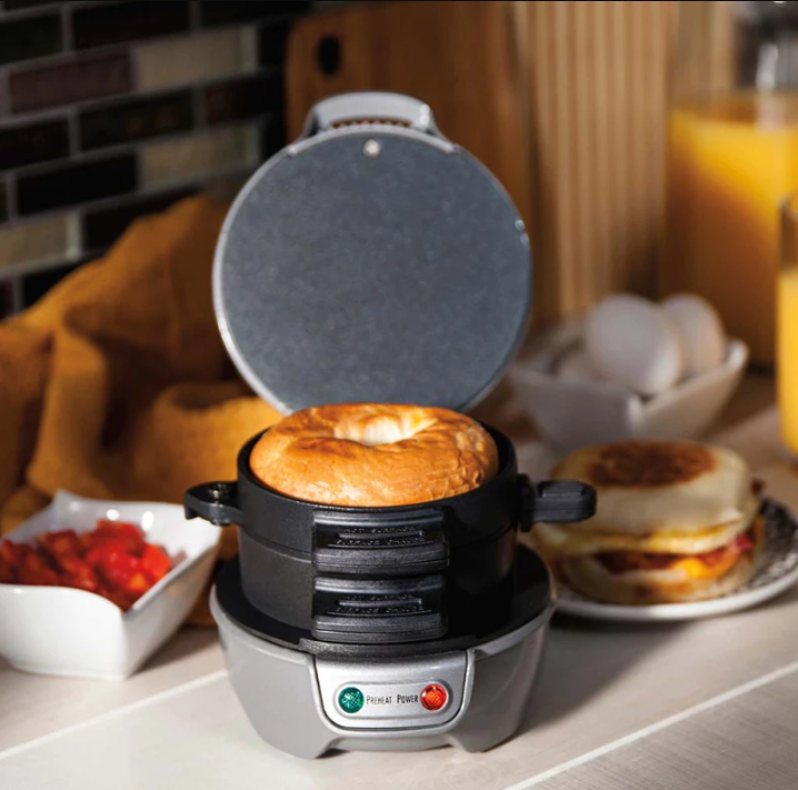 mini máquina de sanduíche